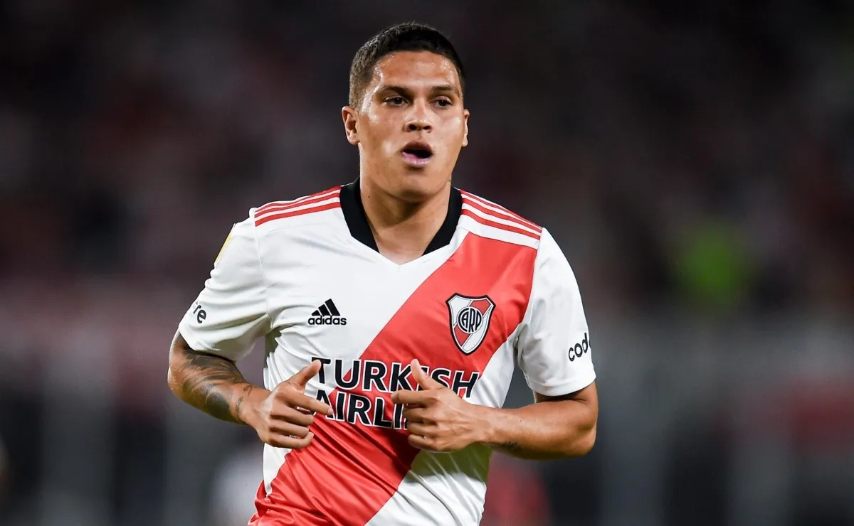 Juanfer Quintero ingresó en el complemento y fue el mejor de River