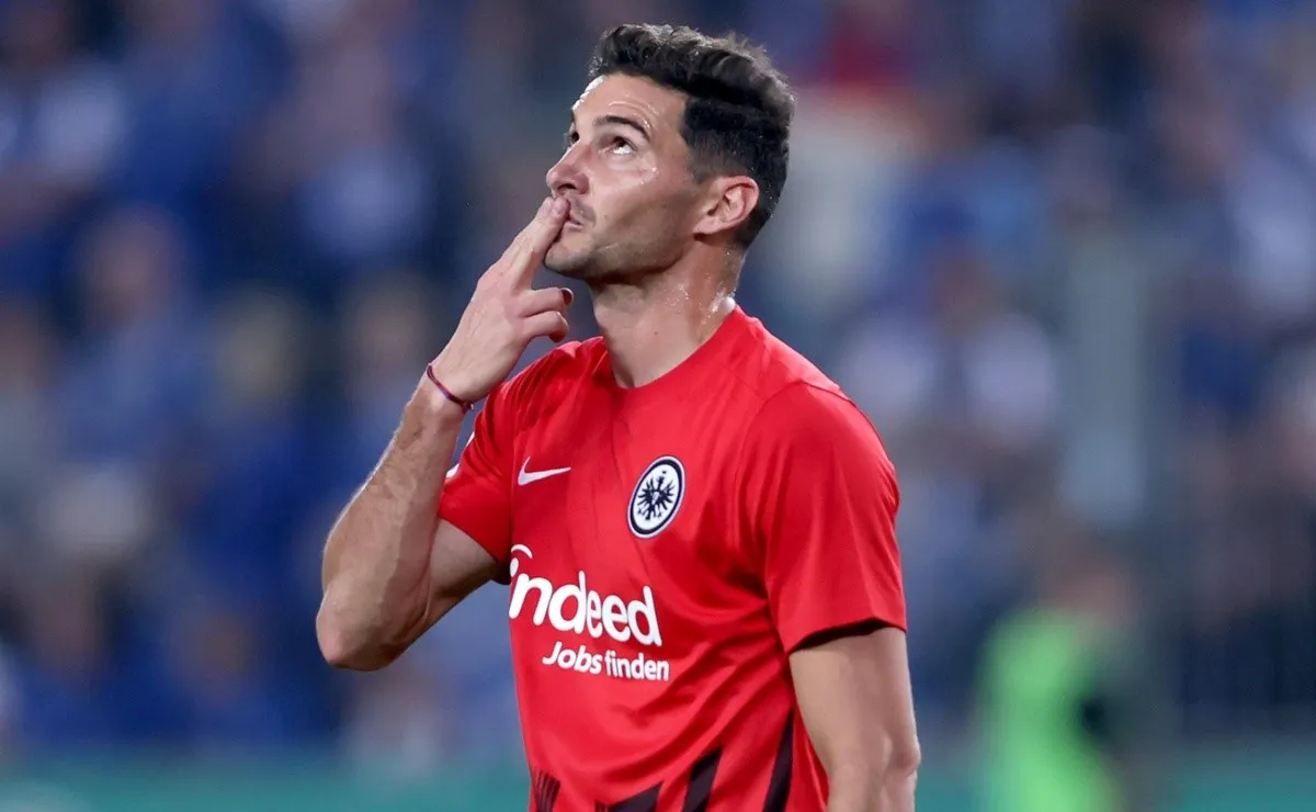 El Pipa anotó su primer tanto en el Eintracht Frankfurt.