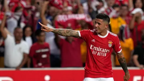 Golazo espectacular de Enzo en la Champions League.