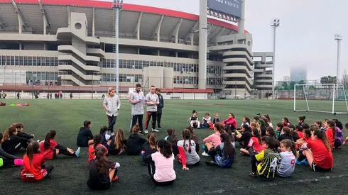 Más de 2500 chicas se anotaron para probarse en River y el 70% concurrió a las pruebas.