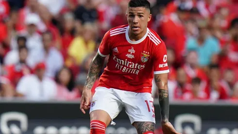 Enzo fue uno de los puntos más altos del Benfica en la goleada por Champions League.