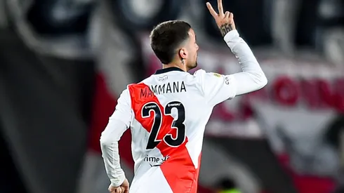 River enfrenta a Sarmiento por la fecha 11 de la la Liga Profesional en el Estadio Monumental.