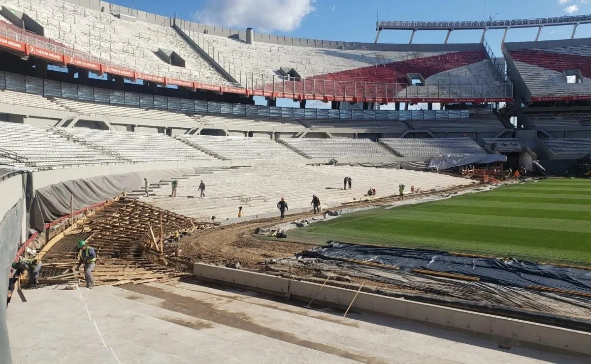 Todas las novedades de la ampliación del estadio Monumental y el avance de las obras