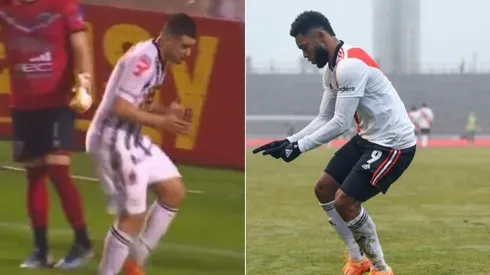 Elías Alderete celebró con el Colibrí de Miguel Ángel Borja en la victoria de Estudiantes de Caseros ante Brown de Adrogué.