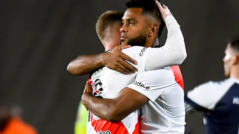 Beltrán y Borja fueron compañeros en River durante un año.