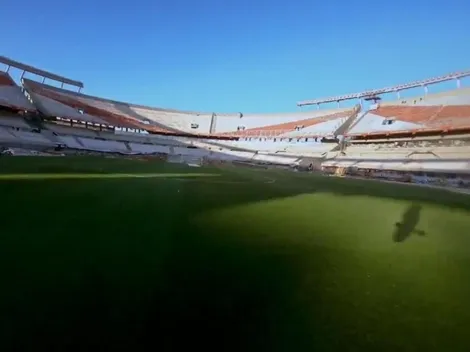 El detalle oculto del video oficial de las obras en el Monumental