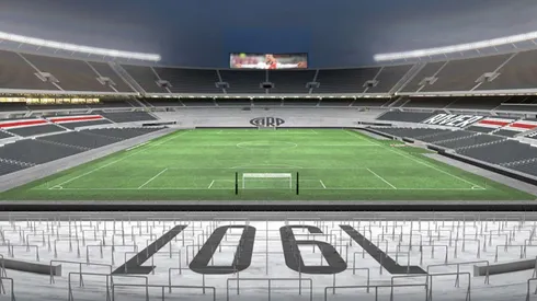 El Estadio Monumental va tomando forma.