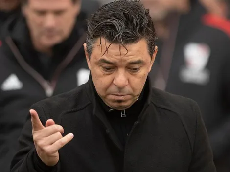 Insólito: se desgarró Gallardo