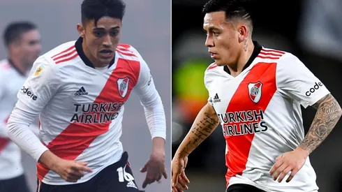 Pablo César Solari tuvo muy buenos minutos en la victoria de River ante Aldosivi y Esequiel Barco lo destacó en las redes sociales.