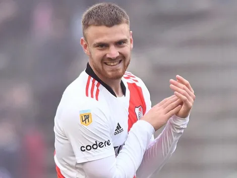 Lucas Beltrán y un saludo muy especial para Benjamín Gallardo