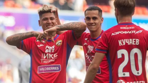 Sonrisa y festejo con dedicatoria para Carrascal en la victoria del CSKA.