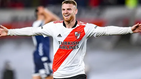 Lucas Beltrán convirtió su tercer gol con la camiseta de River.