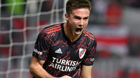 Agustín Palavecino mostró un gran nivel en sus últimos dos partidos en River y pide pista para mantener el puesto.