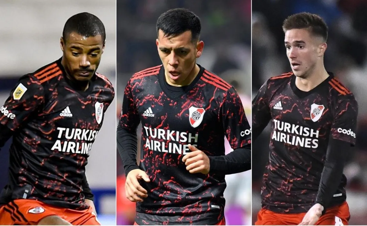 Nicolás De La Cruz, Esequiel Barco y Agustín Palavecino se retiraron ante Vélez con molestias físicas.
