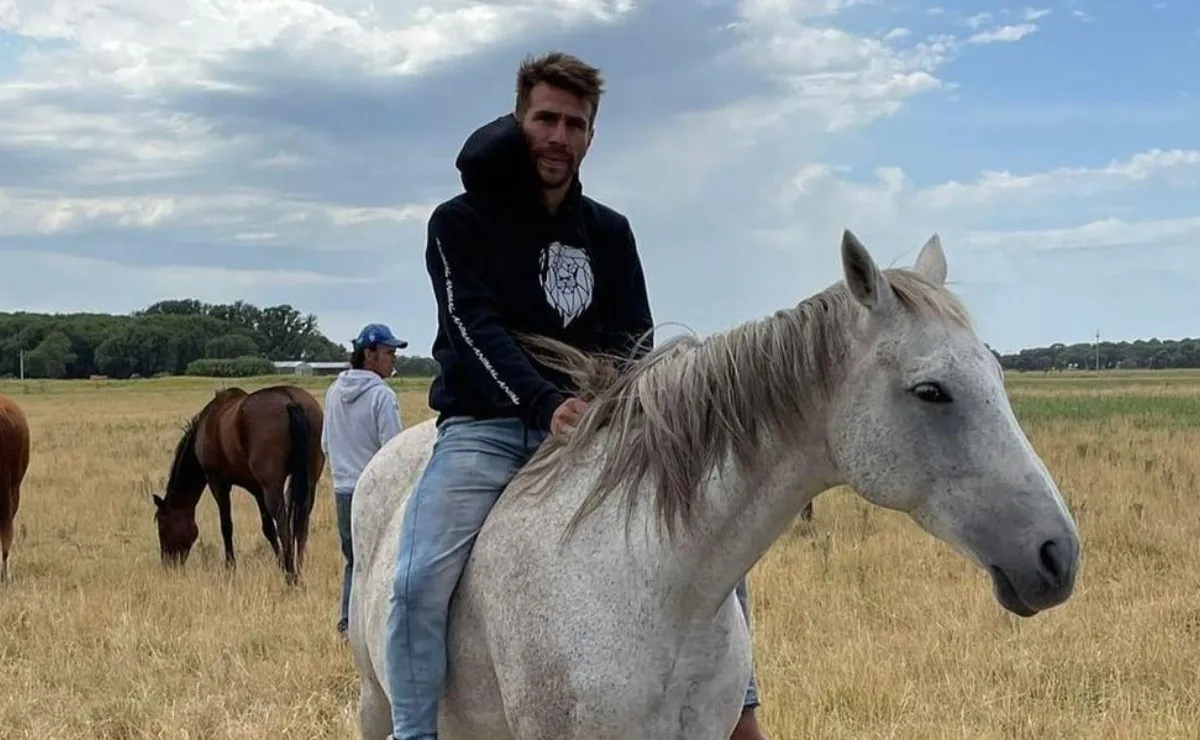Leo Ponzio divide su corazón entre el fútbol y el campo, sus dos pasiones.