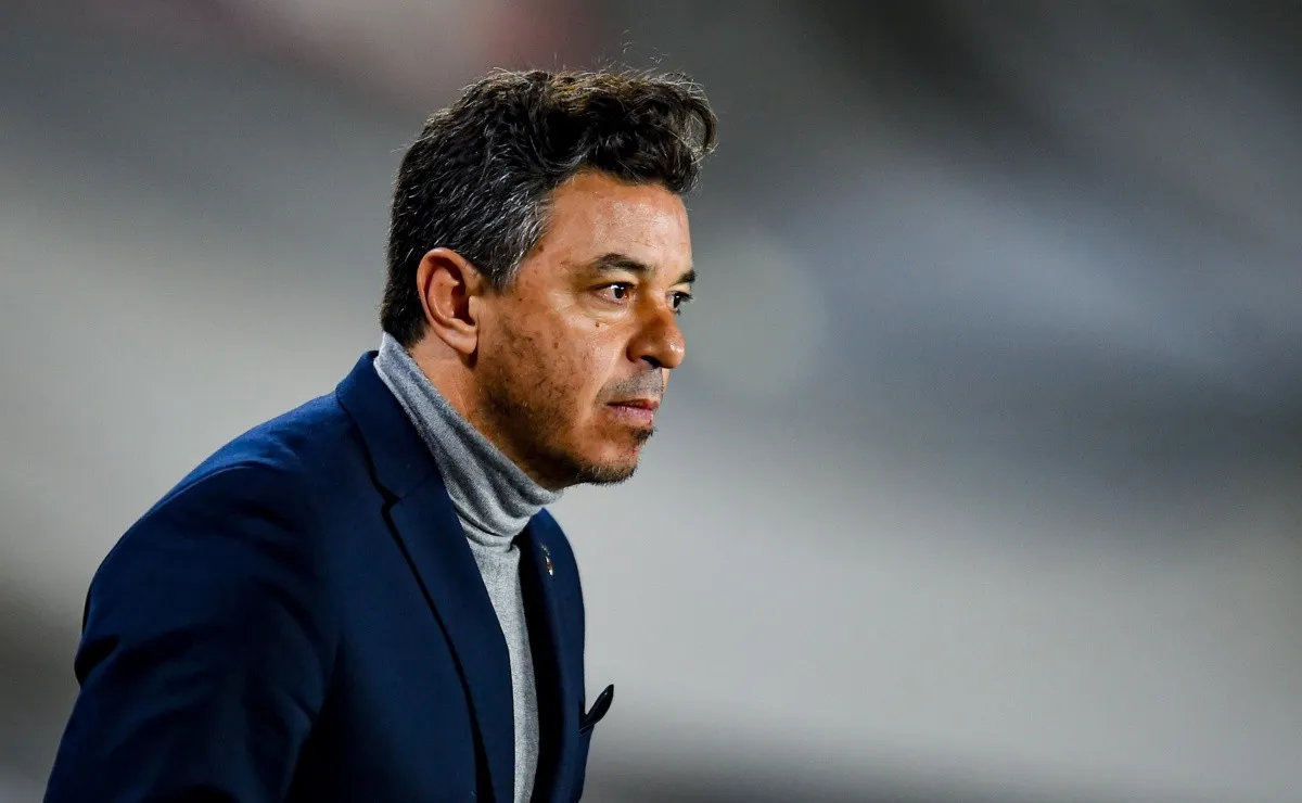 El Muñeco habló de todo en el River Camp.