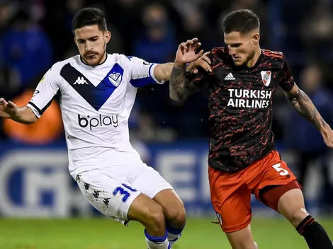 River lo ganaba bien pero Vélez se lo empató en la última
