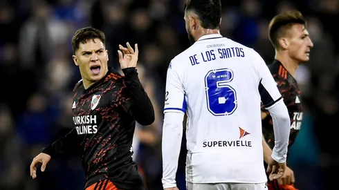 Un retrato de lo que fue la estadía de Juanfer en cancha.