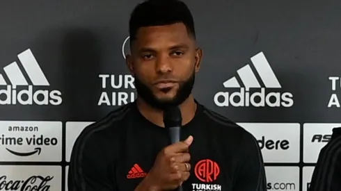 El delantero del Más Grande habló por primera vez ante la prensa desde su llegada.