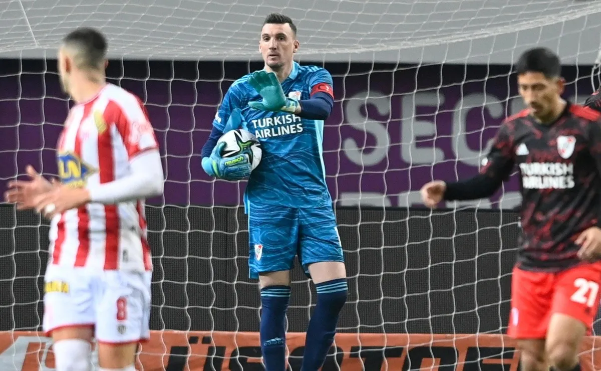Franco Armani se mostró feliz por la victoria de River contra Barracas Central por la Copa Argentina y aseguró que el plantel necesitaba un triunfo así.