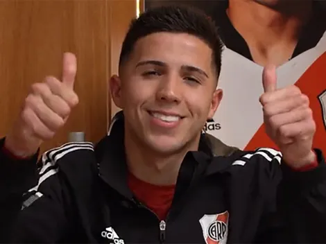 River despidió a Enzo Fernández: "La vida nos va a volver a juntar"