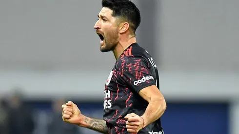 Puño apretado y grito de gol para Casco, que volvió a convertir después de más de dos años.