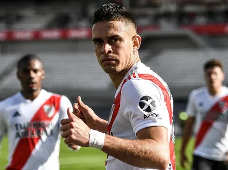 El gesto de Borré que enloqueció a los hinchas en las redes