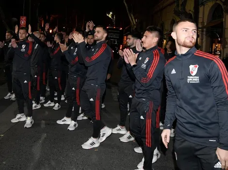 River llegó a San Luis y fue recibido por una multitud