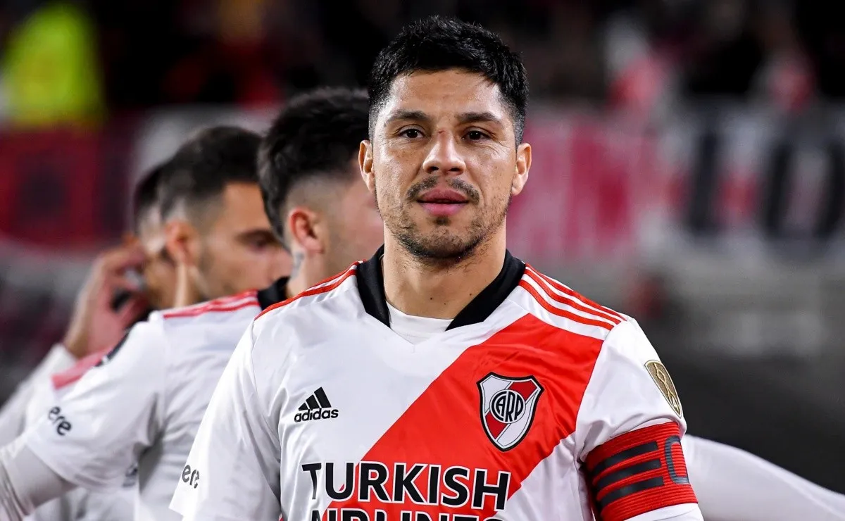 Una acción del capitán de River que vale la pena resaltar.