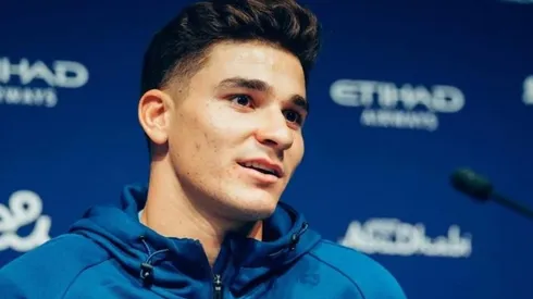 Julián fue presentado como nuevo refuerzo del City y aguarda su debut.