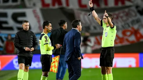 Lamolina expulsó a Marcelo Gallardo en el duelo entre River y Godoy Cruz por la Liga Profesional.