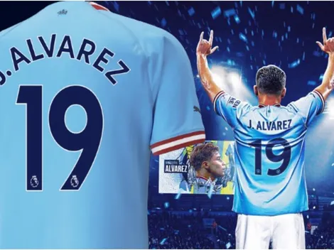 ¿Cuánto cuesta comprar la nueva camiseta del City de Julián Álvarez?