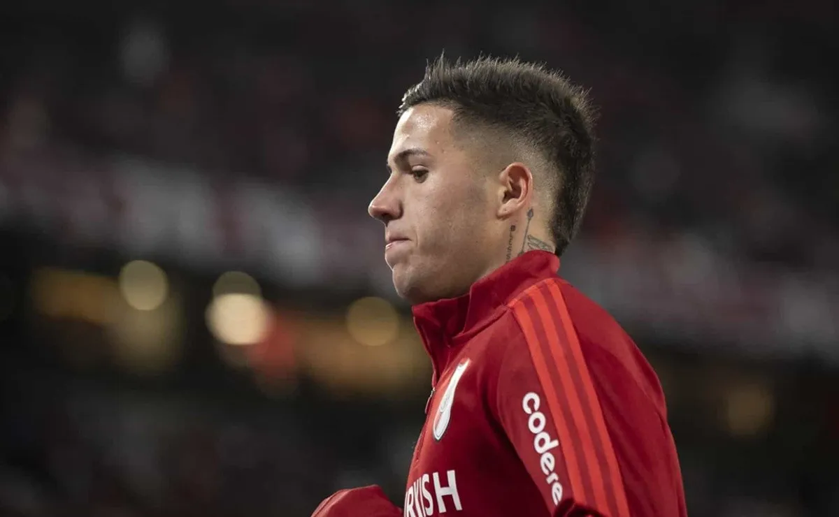 Enzo se despide de River y se sumará al Benfica la próxima semana.
