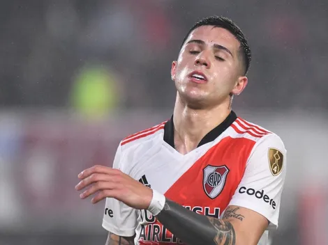 Enzo Fernández se va de River
