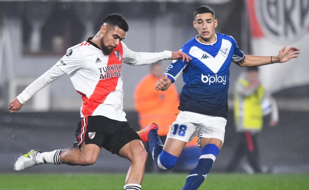 River recibió a Vélez en el Monumental por la revancha de los octavos de final de la Libertadores.
