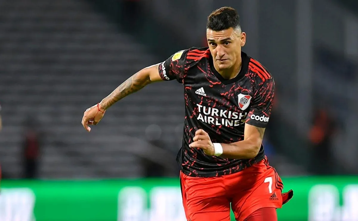 Matías Suárez podría volver a sumar minutos con la camiseta de River, el último partido que había jugado fue el 30 de abril en la goleada ante Sarmiento.