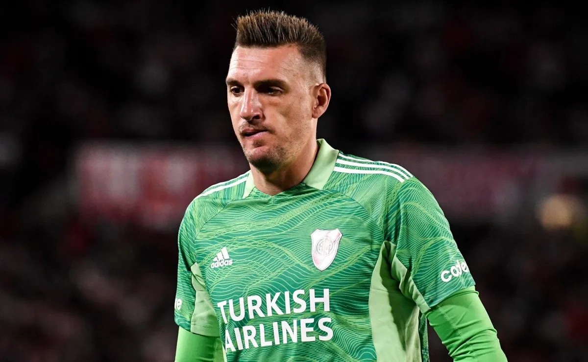 Franco Armani fue autocrítico luego de la derrota ante Vélez