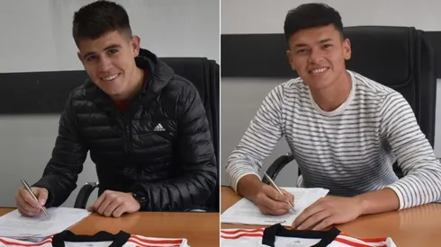 Las dos promesas de la Reserva que extendieron su vínculo con el Más Grande.