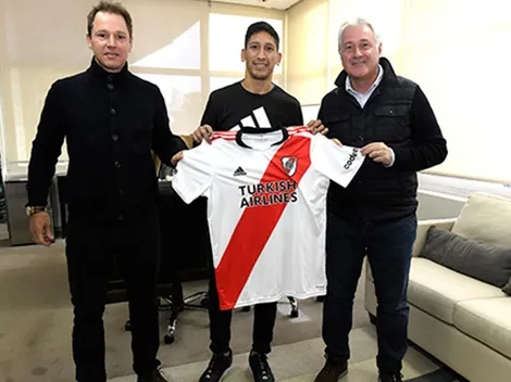 Aliendro firmó su contrato con River