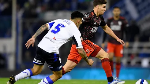 River enfrentó a Vélez en Liniers por el partido de ida de los octavos de final de la Copa Libertadores.
