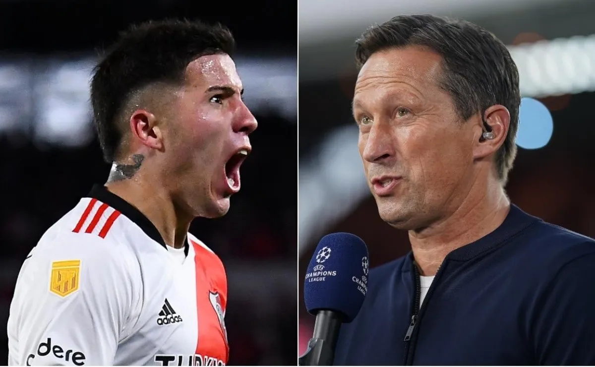 Roger Schmidt, DT del Benfica, elogió a Enzo Fernández.