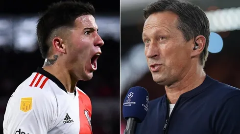 Roger Schmidt, DT del Benfica, elogió a Enzo Fernández.