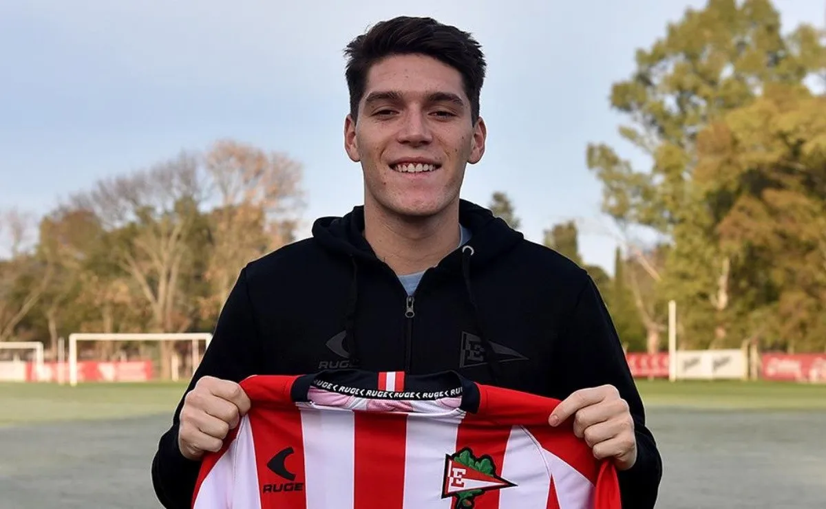 El ahora ex delantero de River tuvo su primer entrenamiento en el Pincha.