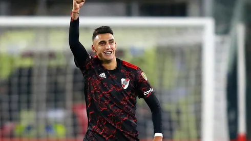 Matías Suárez recibió el alta médica y se entrenó con normalidad este jueves en el River Camp, podría volver a las canchas el próximo sábado ante Lanús.