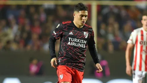 Juanfer sumó poco más de 20 minutos en cancha en el triunfo frente a Unión.