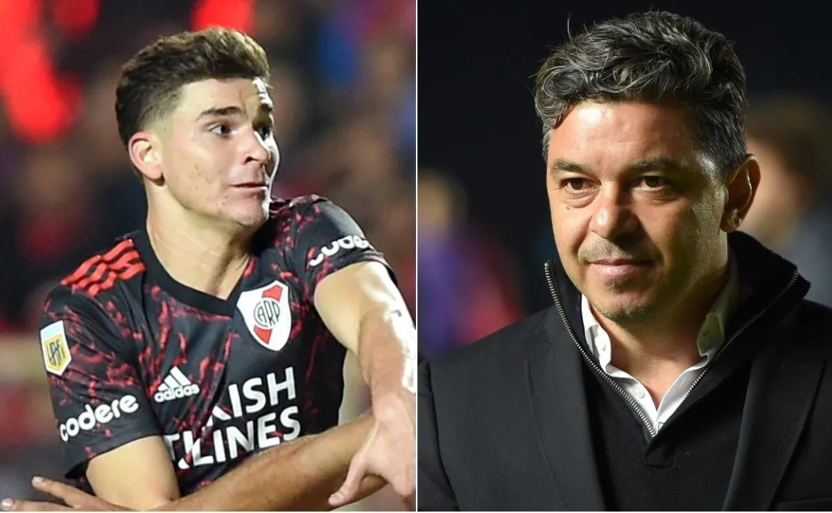 Marcelo Gallardo habló tras el triunfo de River contra Unión y valoró la actitud de Julián Álvarez, por otro lado elogió a Braian Romero.
