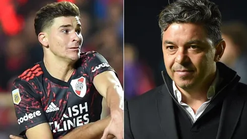 Marcelo Gallardo habló tras el triunfo de River contra Unión y valoró la actitud de Julián Álvarez, por otro lado elogió a Braian Romero.