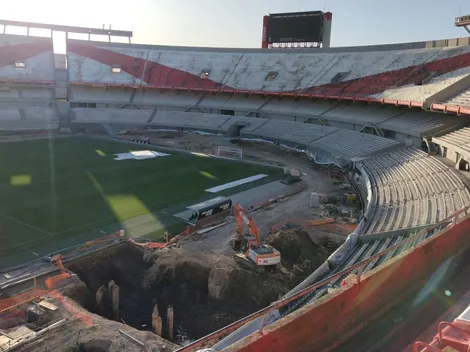 Así se ven los avances de las obras en el Monumental