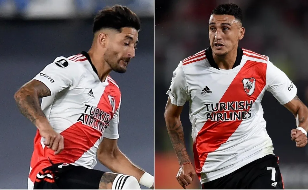 Milton Casco y Matías Suárez podrían recibir el alta la próxima semana y ser considerados para el partido entre River y Lanús por la Liga Profesional.
