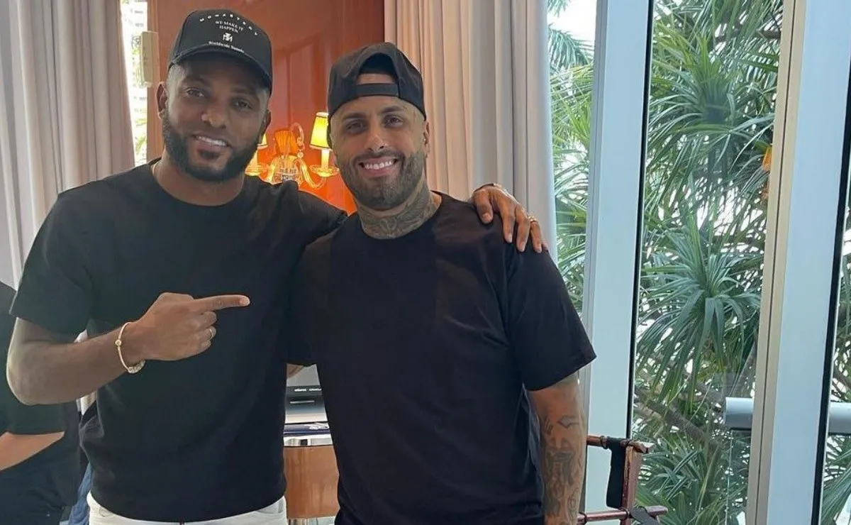 El encuentro de Borja con un cantante top en Estados Unidos